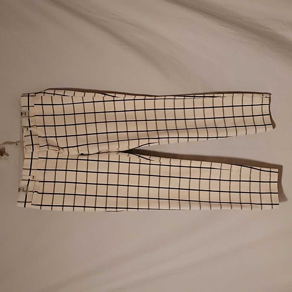 Banana Republic Sloan-Fit Windowpane Slim Ankle Pant